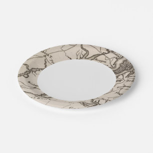 New York and New Jersey Region Paper Plates