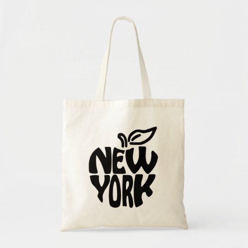 New York Apple Tote Bag