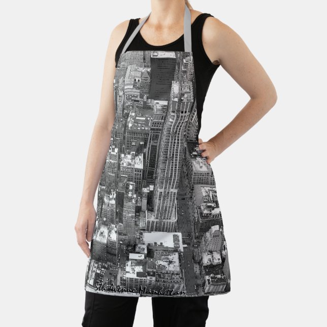 New York Apron 5th Avenue NYC Souvenir Aprons (Insitu)
