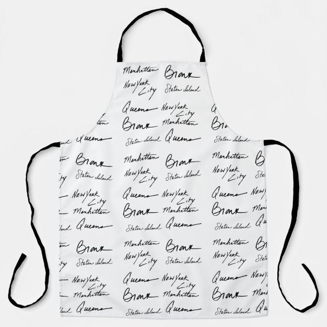 new york areas  apron (Front)