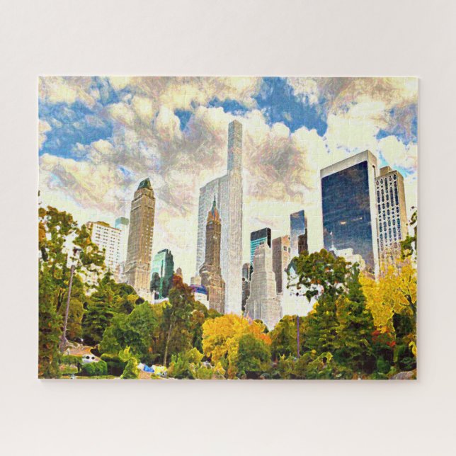 New York at it's best Central Park. Jigsaw Puzzle (Horizontal)