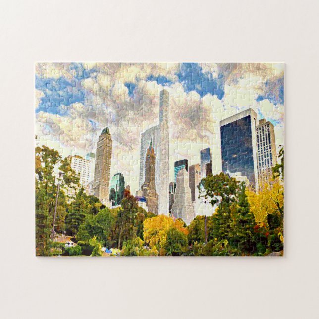 New York at it's best Central Park. Jigsaw Puzzle (Horizontal)
