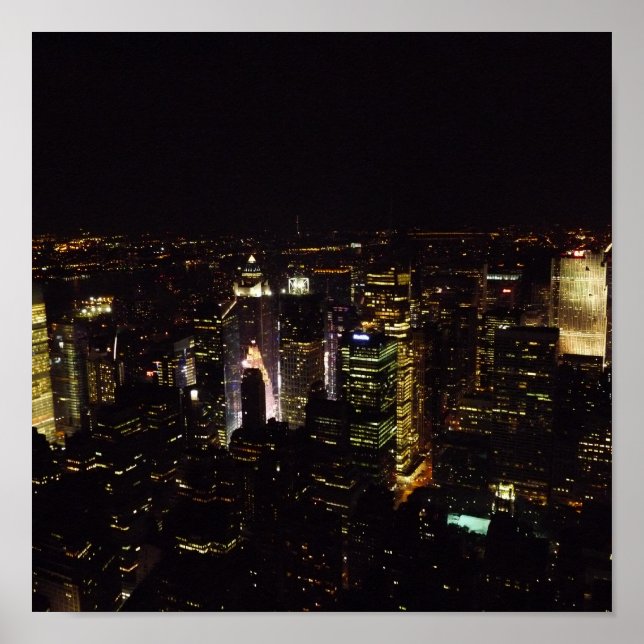 New York at night Poster (Front)