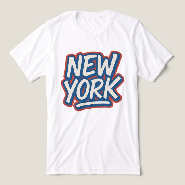 New York Attitude – Urban Style Tee (Design Front)