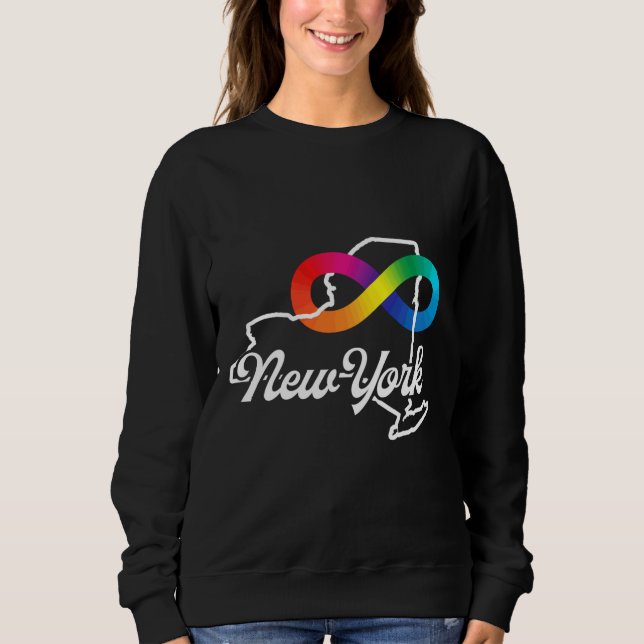 New York Autism Acceptance Sweatshirt (Front)