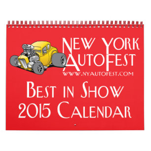 New York AutoFest Best in Show 2016 Calendar