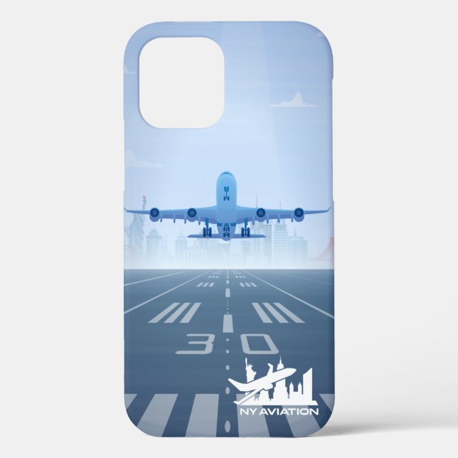 New York Aviation Phone Case (Back)