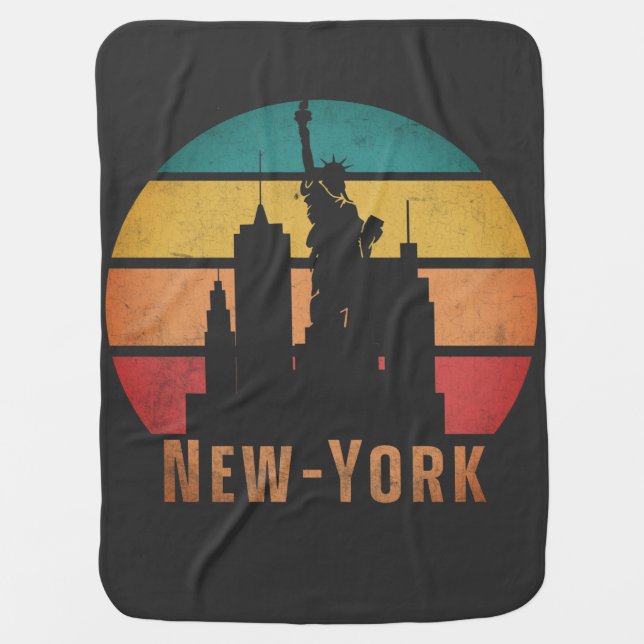 New York Baby Blanket (Front)