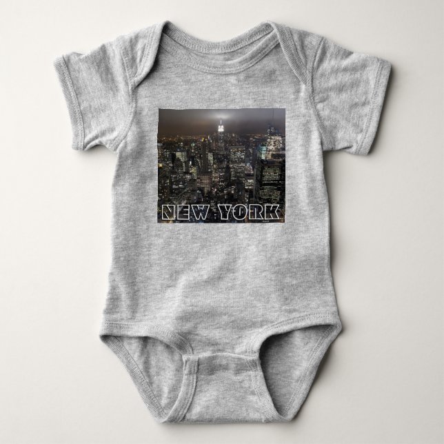 New York Baby Creeper New York Souvenir Baby Gifts (Front)