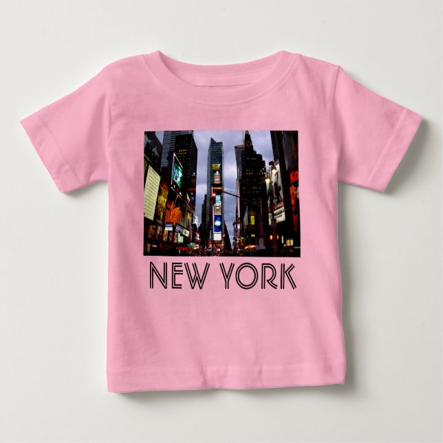 New York Baby Creeper Organic New York Souvenir (Front)