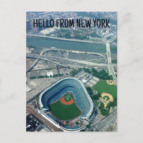 NEW YORK BASEBALL STADIUM POSTCARDS