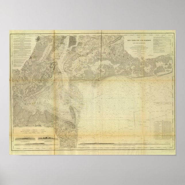 New York Bay, Harbor Poster (Front)