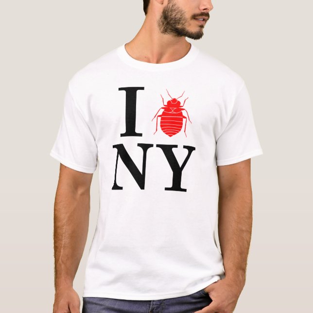 New York Bed Bugs T-Shirt (Front)
