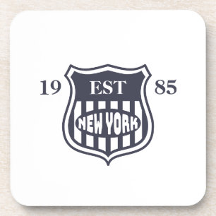 New York Beverage Coaster