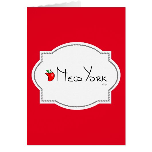 New York Big Apple Cards (Front)