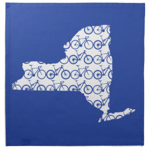 New York Bike Cloth Napkin