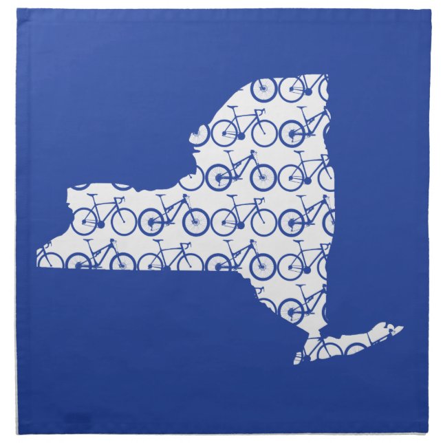 New York Bike Cloth Napkin (Front)