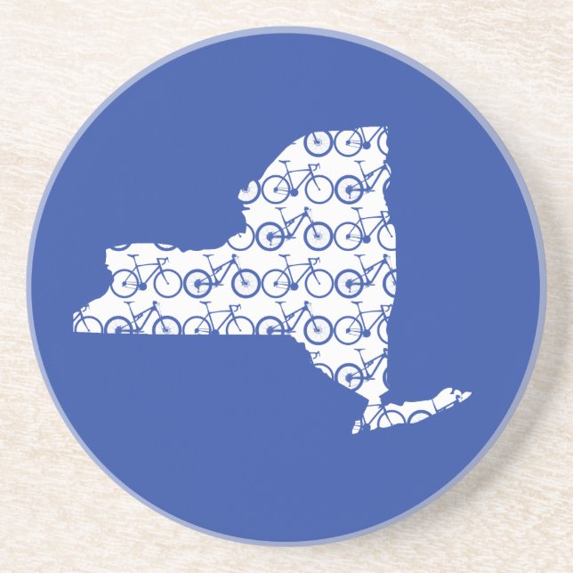 New York Bike Sandstone Coaster (Front)