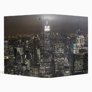 New York Binder Skyline Cityscape NYC Souvenir