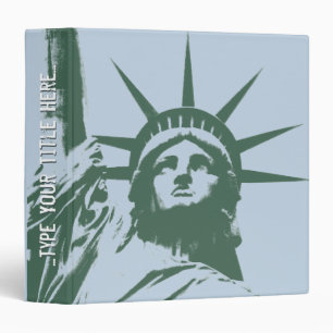 New York Binder Statue of Liberty Souvenir Binder