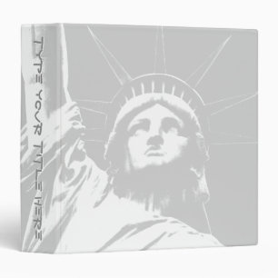 New York Binder Statue of Liberty Souvenir Binder