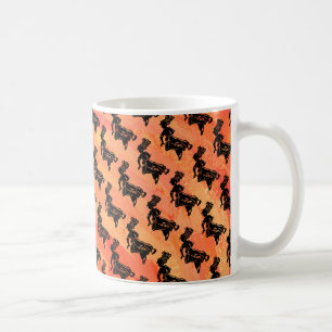 New York Boogie Nights Drum Orange Coffee Mug