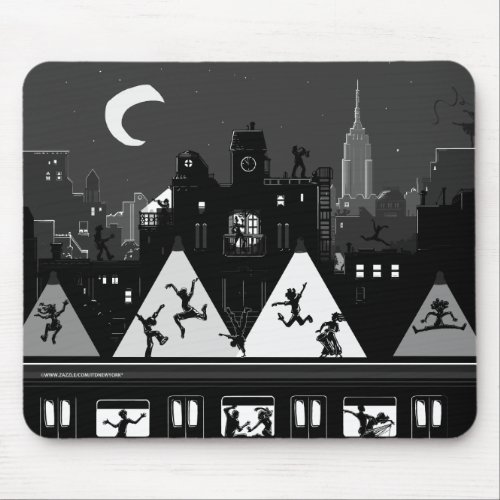 New York Boogie Nights Mouse Pad