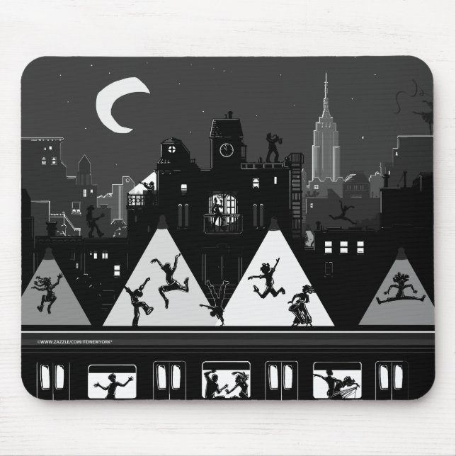 New York Boogie Nights Mouse Pad (Front)