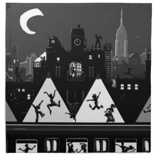 New York Boogie Nights Napkin
