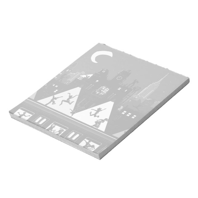 New York Boogie Nights Notepad (Rotated)