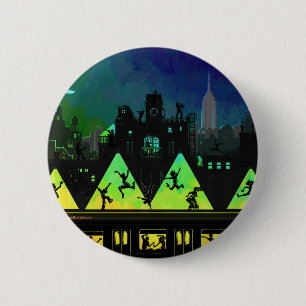 New York Boogie Nights Pinback Button