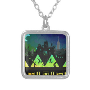 New York Boogie Nights Silver Plated Necklace