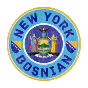New York Bosnian American Cutting Board