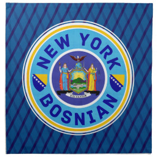New York Bosnian American Napkins