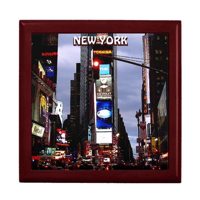 New York Boxes Times Square Souvenir NYC Giftbox (Front)