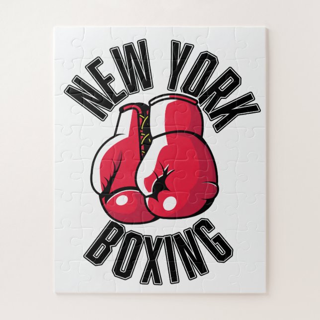 New York Boxing logo Jigsaw Puzzle (Vertical)