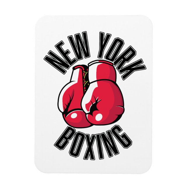 New York Boxing logo Magnet (Vertical)