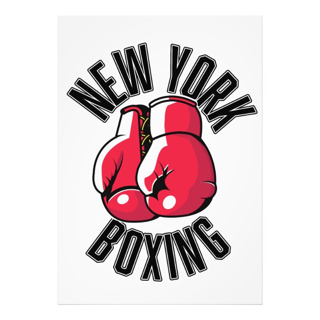 New York Boxing logo Photo Print (Front)