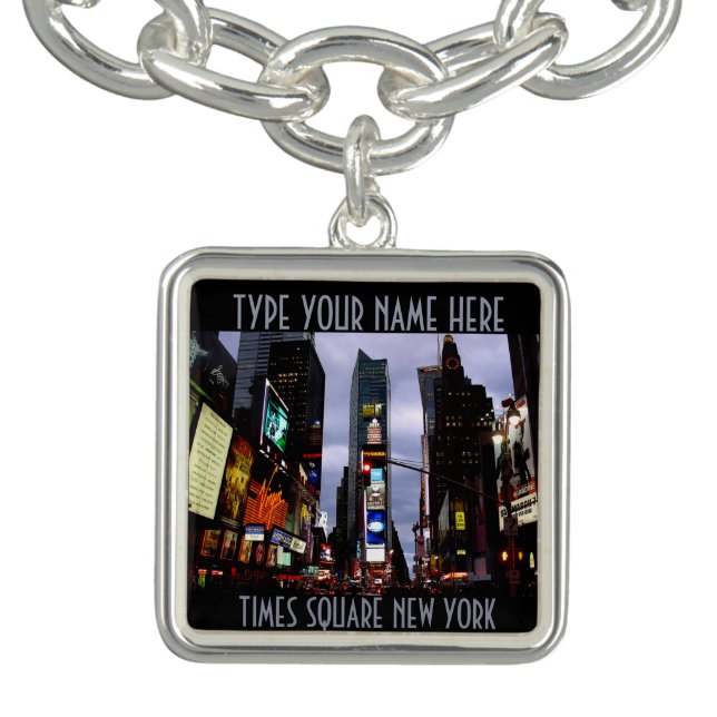 New York Bracelet Times Square NY City Souvenir (Design)