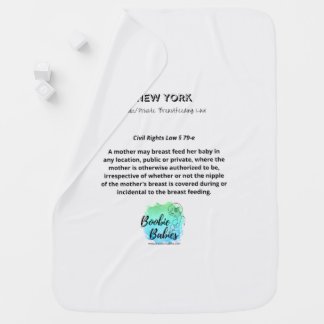 New York Breastfeeding Law Baby Blanket