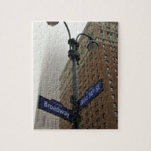 New York - Broadway and 34th - 8x10 - 110 pcs. Jigsaw Puzzle