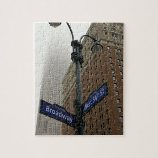 New York - Broadway and 34th - 8x10 - 110 pcs. Jigsaw Puzzle