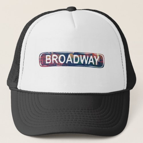 new york broadway new york 5th avenue wall street trucker hat