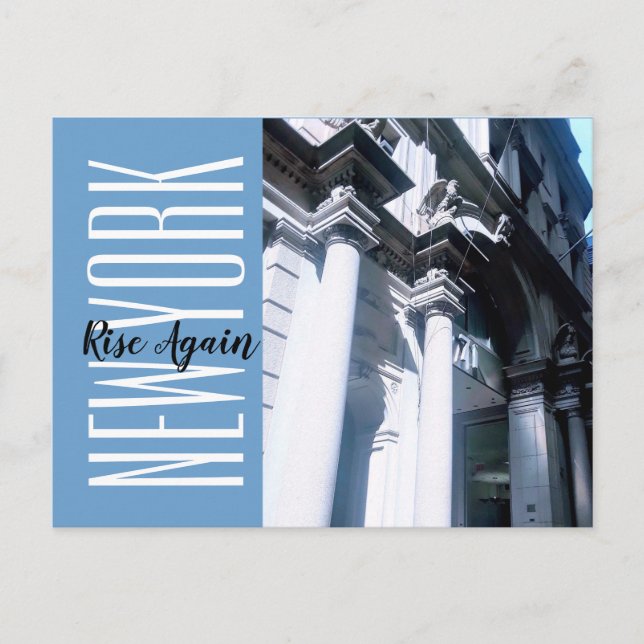 New York-Broadway Postcard (Front)