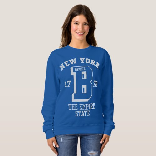 New York Bronx Womens Basic Sweatshirt