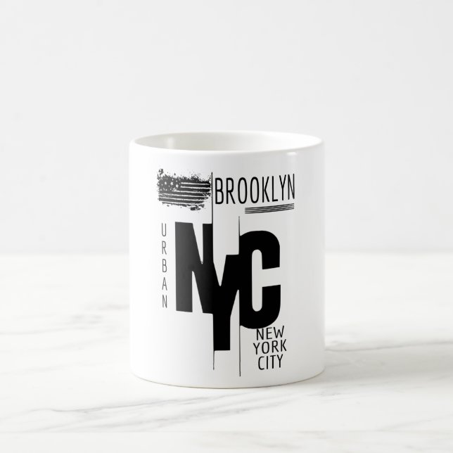 NEW YORK - BROOKLYN COFFEE MUG (Center)