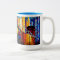 New York Brooklyn Cruise Port Stained Glass Mug