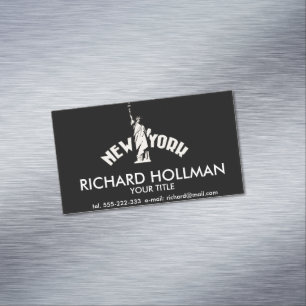 New York Business Card Magnet