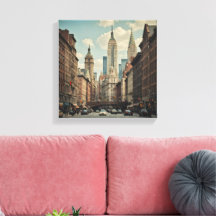 New York Bustling city