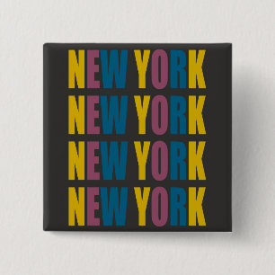 New York Button